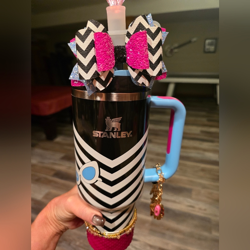Stanley Barbie Rocker 40 Oz Quencher Used One Time